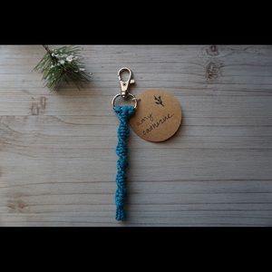 Macrame keychain